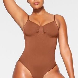Skims Sculpting Brief Bodysuit - Size L - Bronze - NWOT